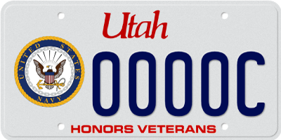 veterans navy plate